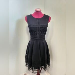 Ever New Lace Trimmed Dress